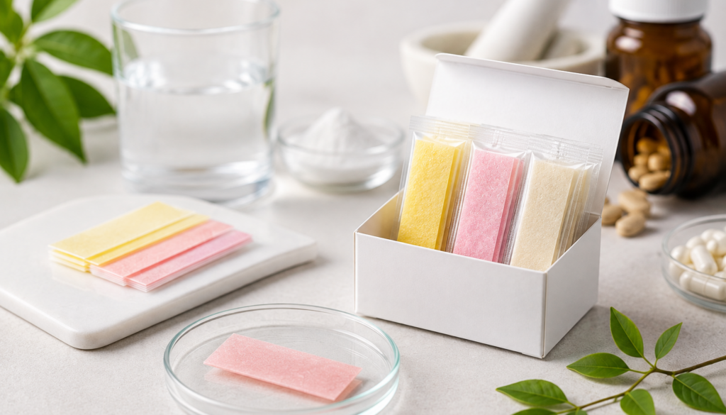 Nutraceutical oral strip feasibility